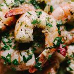 Lemon butter shrimp is one of my favorite whole foods recipes for making weeknights feel fancy. It’s an easy and fast real food recipe for busy people everywhere. #healthy #wholefood #realfood