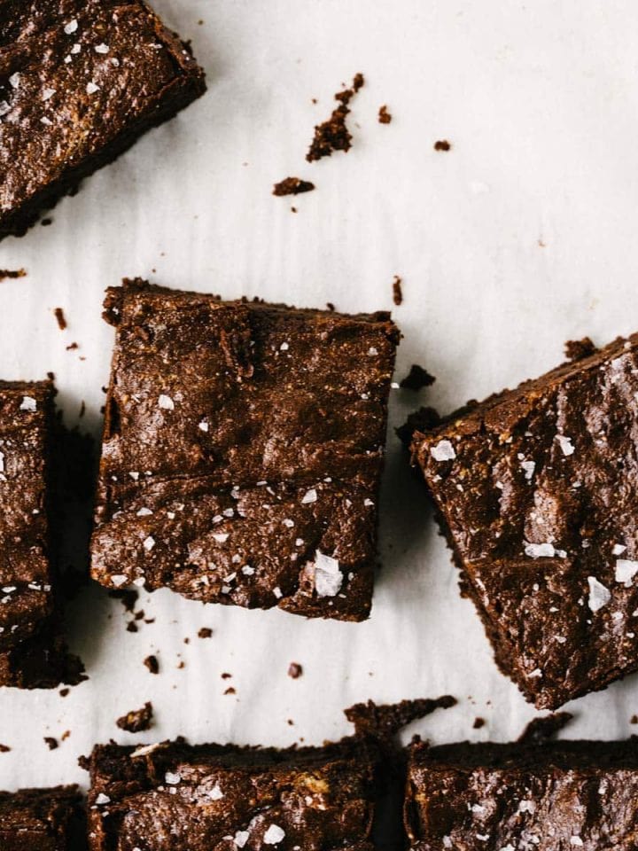 Life changing paleo brownies are here! These are the best gluten free, dairy free, refined sugar free brownies out there. No weird ingredients or gimmicks. You need just 8 real food ingredients and 1 hour of your time to prepare the ultimate chocolate paleo dessert recipe.
