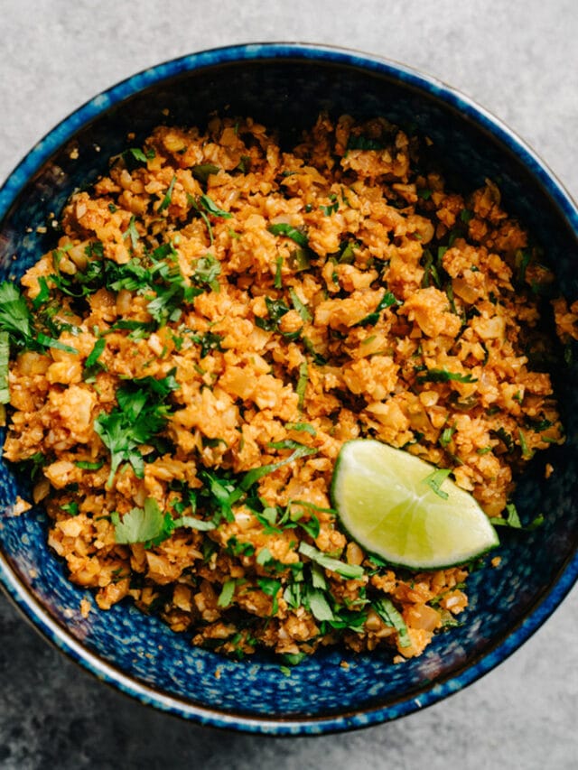 Mexican Cauliflower Rice (Story)