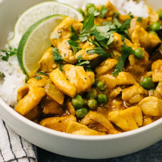 Coconut Curry Chicken (Kid Friendly) - Our Salty Kitchen