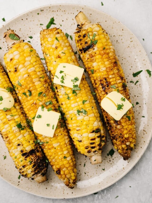 How to Grill Corn 2 Ways! (Web Story)
